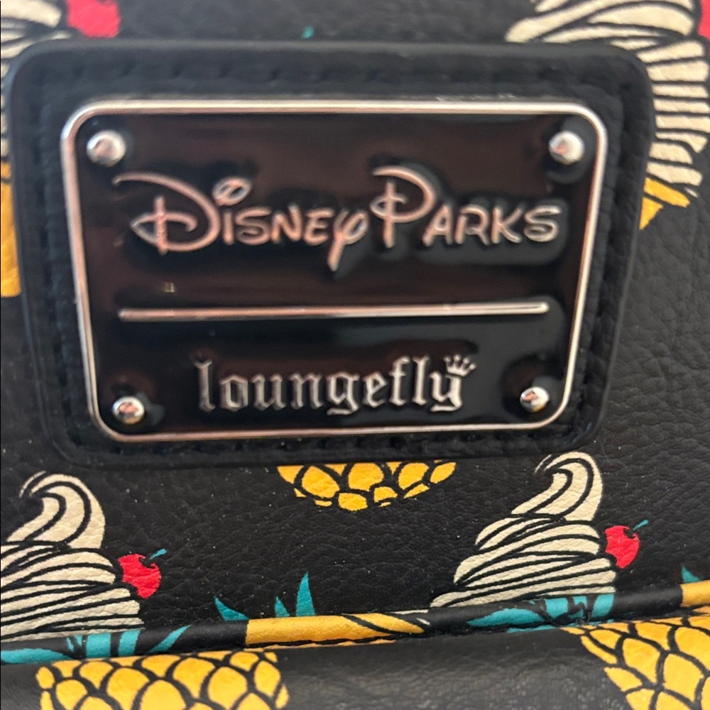 Loungefly Black and Yellow Dole Whip Pineapple Backpack - Picture 3 of 10